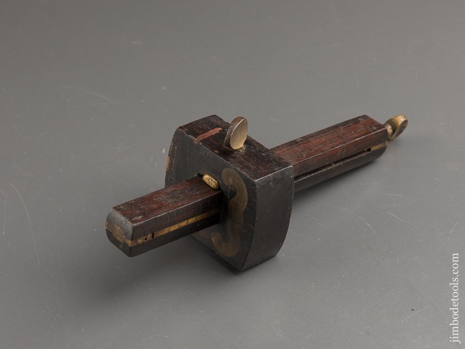 FINE Rosewood & Brass STANLEY No. 77 Mortise Gauge - 87930