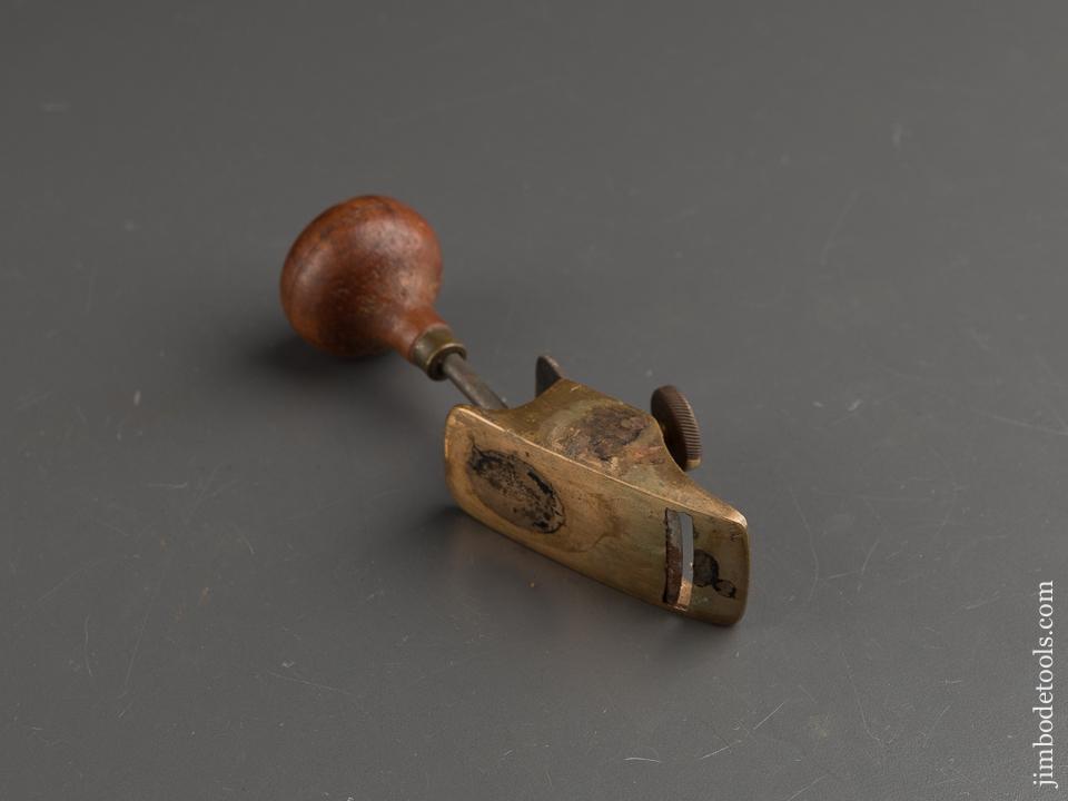 1 x 2 3/4 inch Brass Tail Handled Violin Maker's Plane - 87939