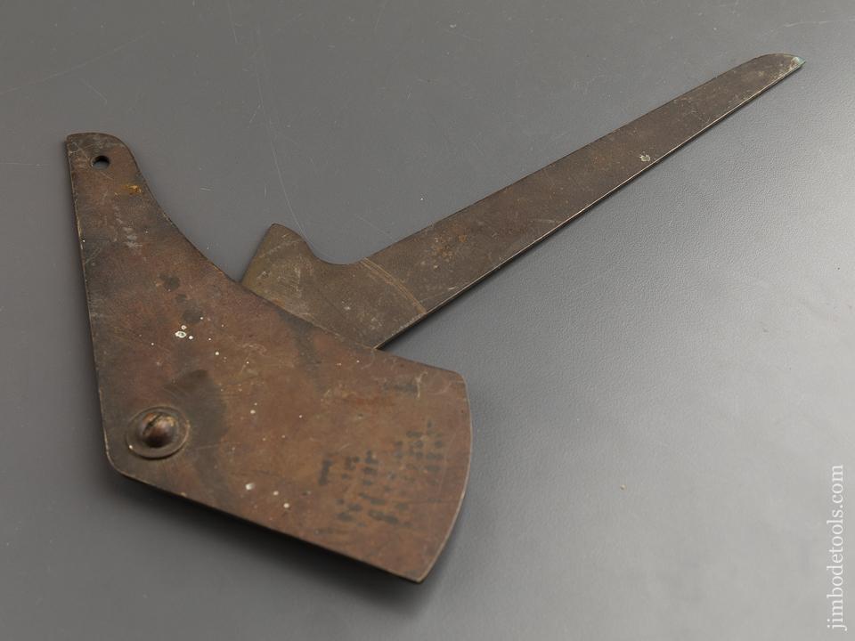Unusual Brass Bevel Gauge - 87942