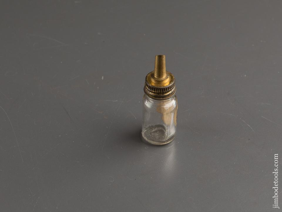 Patented POWER SERVICE CO "OIL IT" Glass Oil Can - 87961