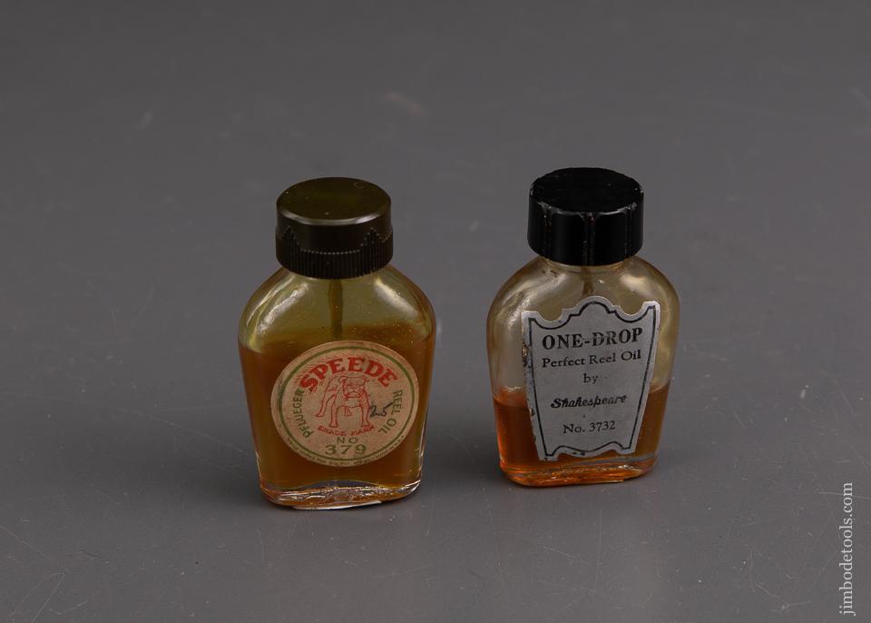 Two Fishing Reel Oil Bottles - 87975