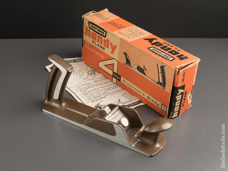 CRAFTSMAN No. 9-3740 Handy Plane in Original Box - 87979