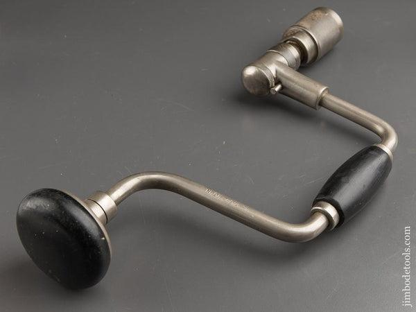 Excellent! STANLEY YANKEE No. 2101A-10 inch BELL SYSTEM Bit Brace - 87989