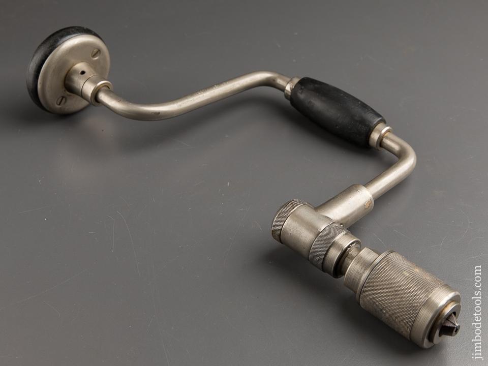 Excellent! STANLEY YANKEE No. 2101A-10 inch BELL SYSTEM Bit Brace - 87989