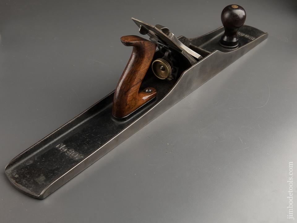 Extra Fine! STANLEY No. 607C BEDROCK Jointer Plane Type 7 circa 1923 with Decal - 87999