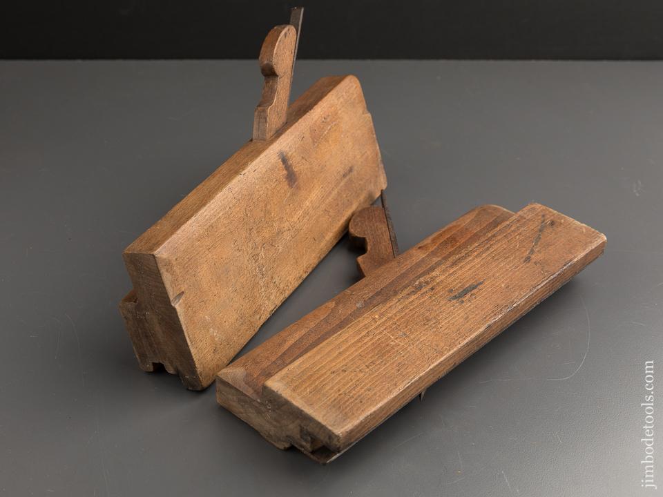 3/4 inch Tongue & Groove Planes by BENSEN & CRANNELL Albany, NY circa 1843-62 GOOD+ - 88005