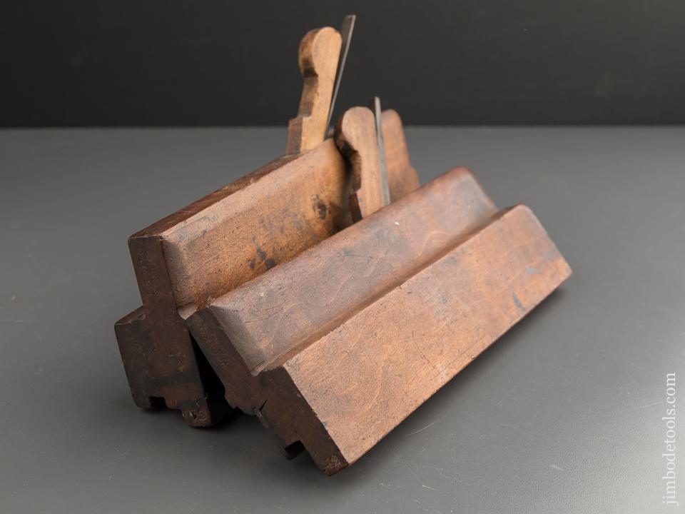 7/8 inch Tongue & Groove Planes by CURRIE GLASGOW circa 1828-75 GOOD+ - 88006