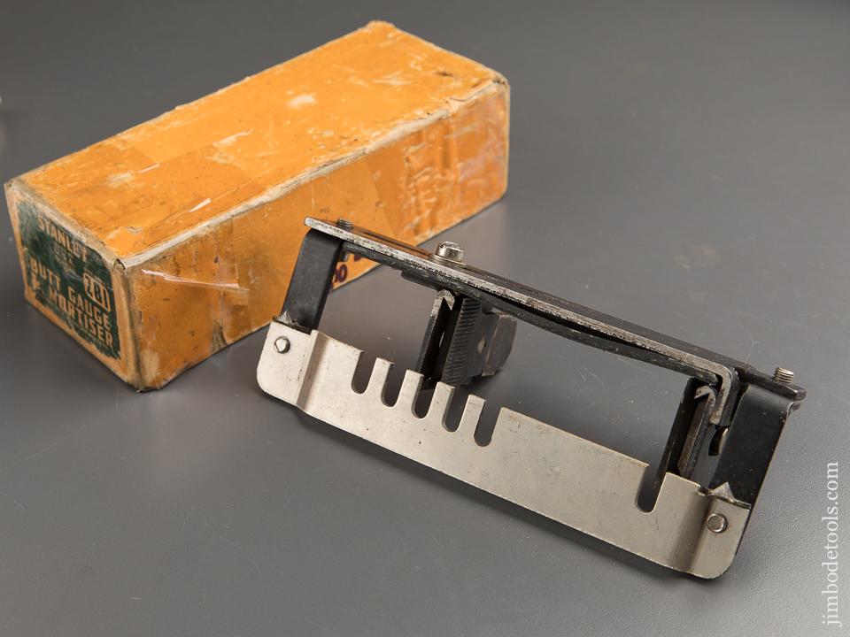 STANLEY No. 281 Butt Gauge & Mortiser in Original Box - 88008