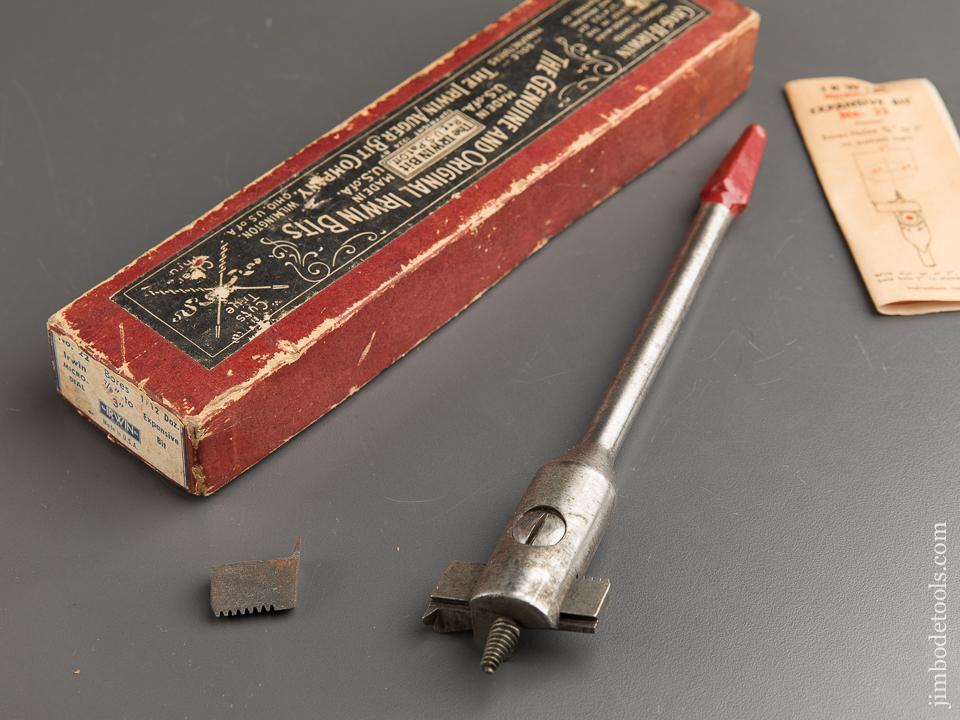 IRWIN No. 22 Expansive Bit in Original Box - 88011