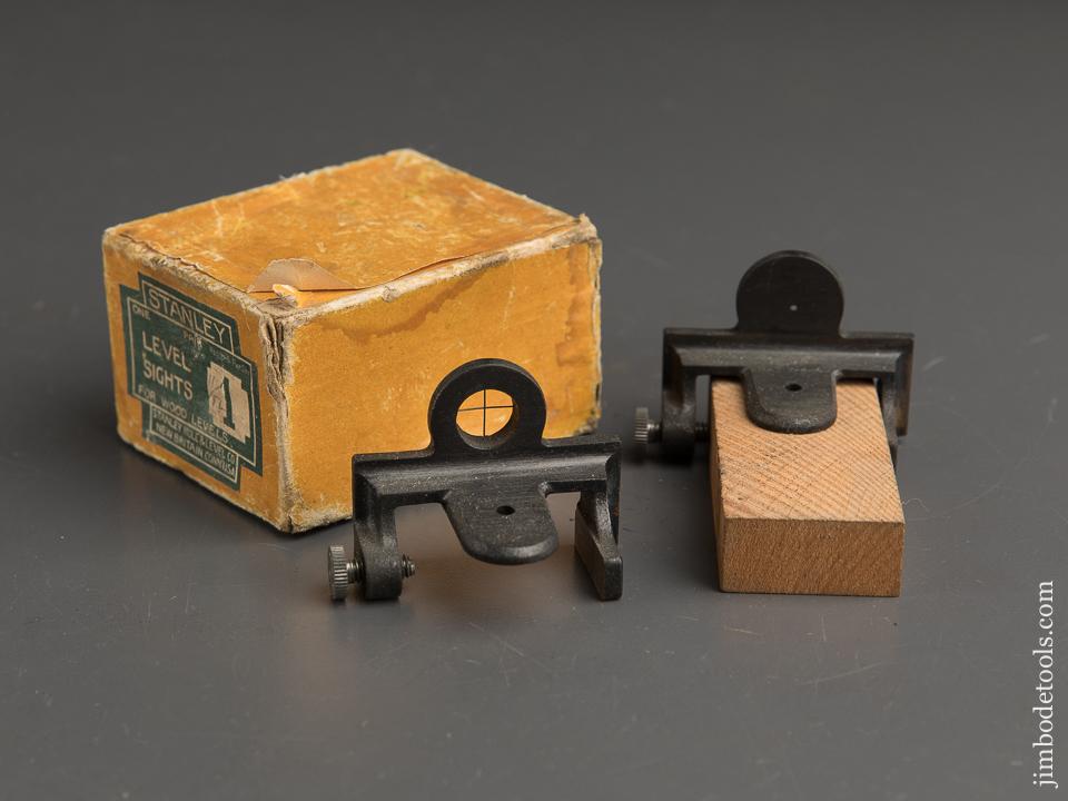 STANLEY NO. 1 Level Sights in Original Box - 88037
