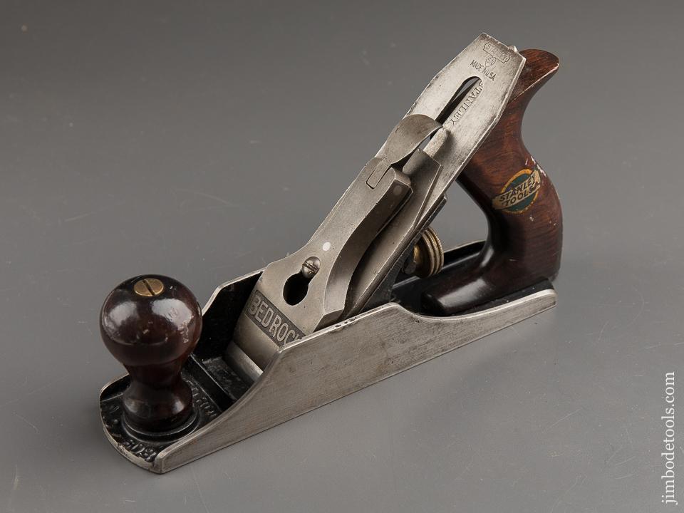Excellent! STANLEY No. 603C BEDROCK Smooth Plane Type 6A circa 1919-21 with Decal SWEETHEART - 88054