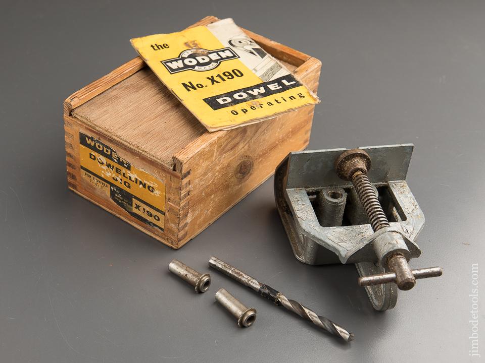 WODEN No. X190 Doweling Jig in Original Box - 88066