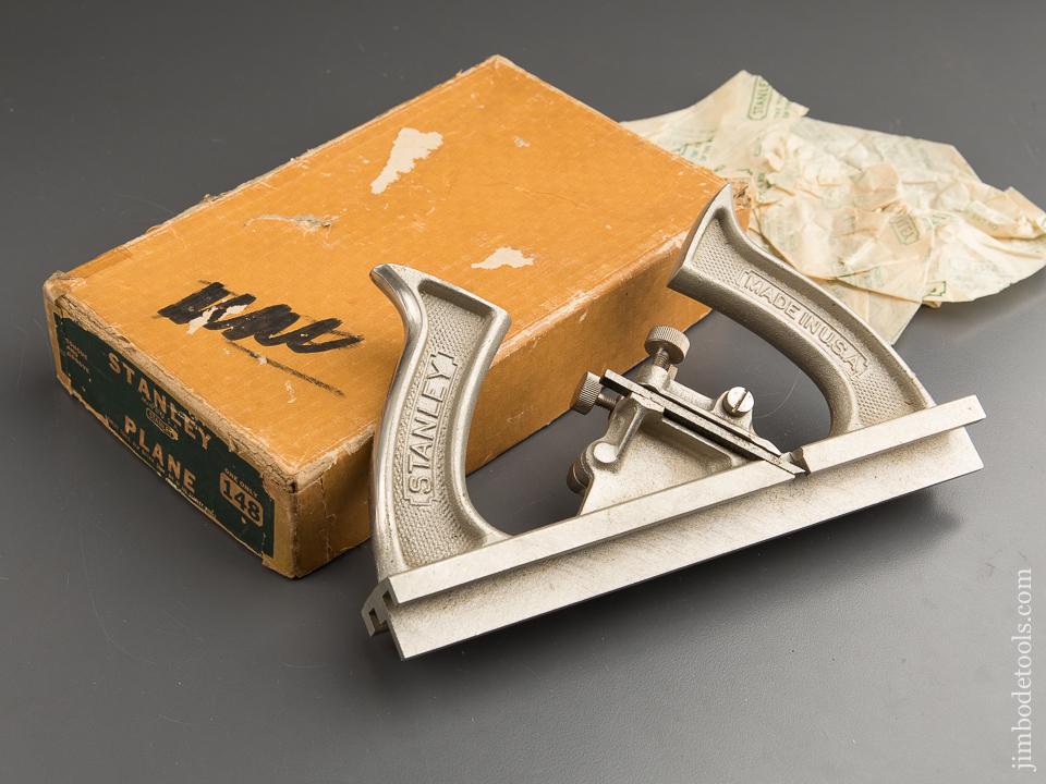 STANLEY No. 148 Tongue & Groove Match Plane MINT in Original Box - 88071