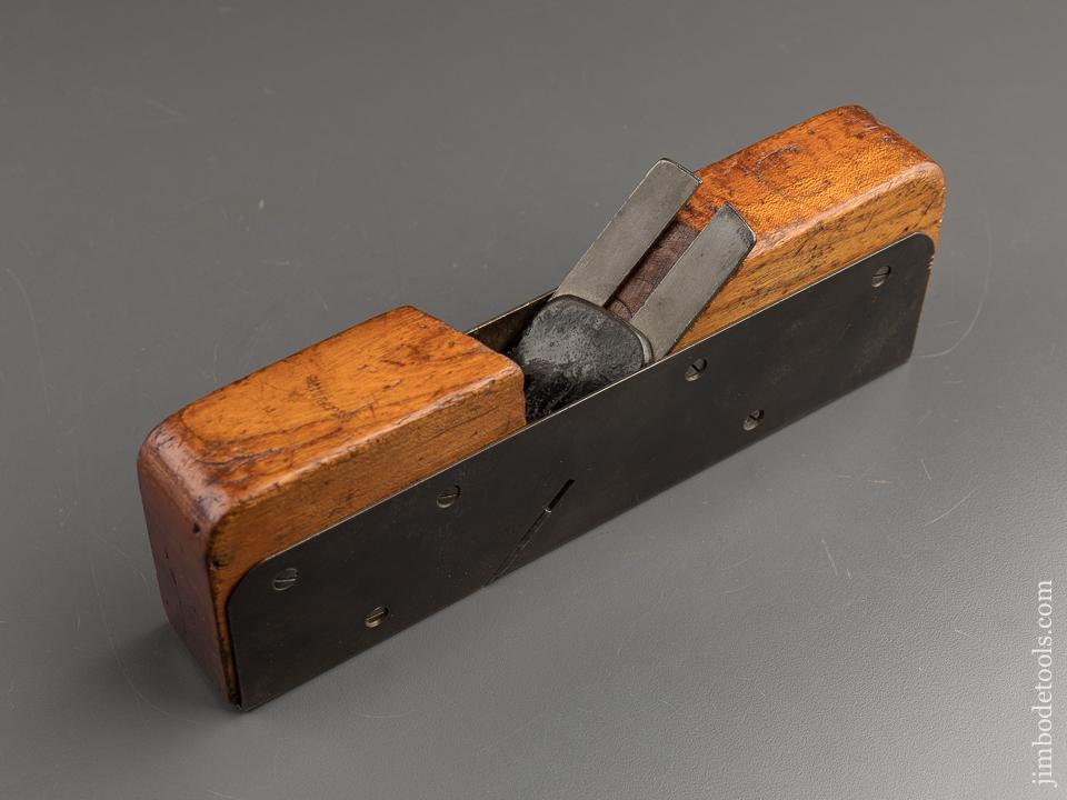 STANLEY No. 80 Steel Cased Skew Rabbet Plane with PERFECT Mouth! - 88086