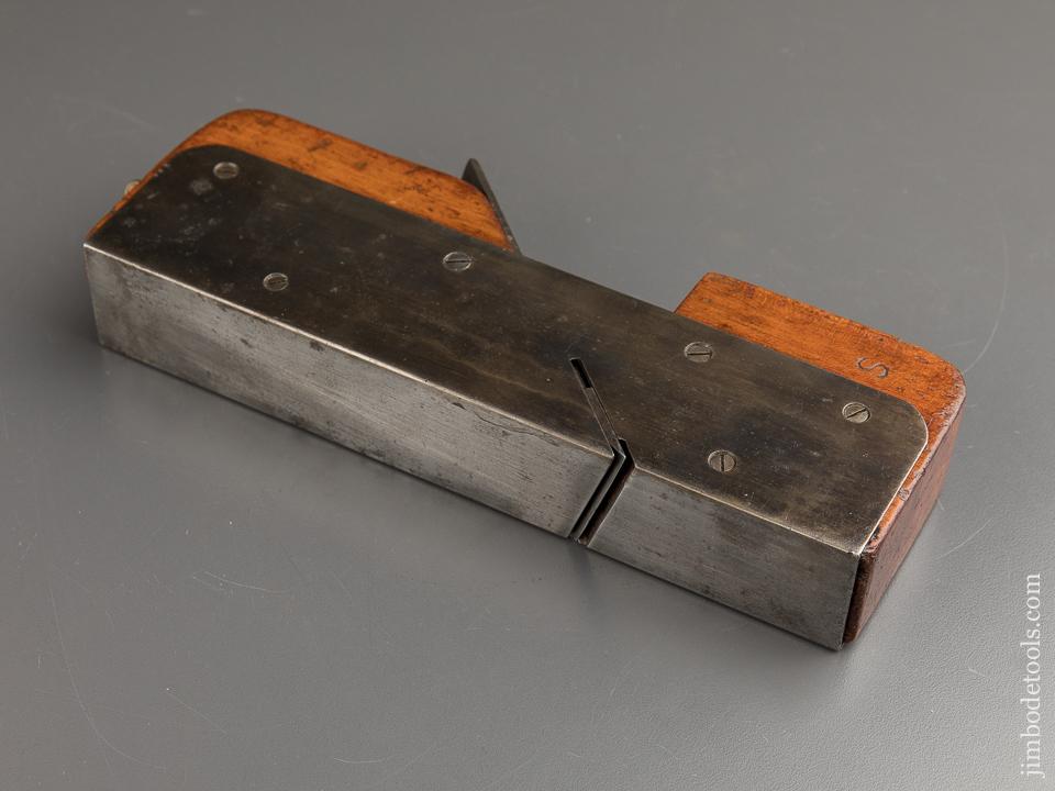 STANLEY No. 80 Steel Cased Skew Rabbet Plane with PERFECT Mouth! - 88086