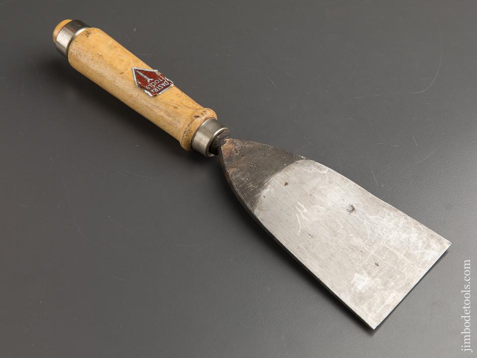 MONSTER Over 3 1/8 inch Wide! DASTRA (Germany) No. 3 Sweep Carving Sculpting Gouge with Decal - 88082