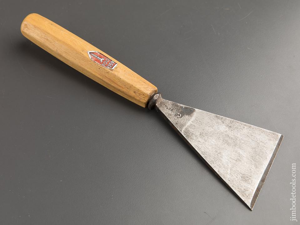 MONSTER 3 1/8 inch Wide! DASTRA (Germany) No. 1 Sweep Carving Sculpting Gouge - 88093