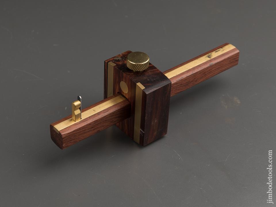 Eight inch Rosewood & Brass Marking Gauge - 88127