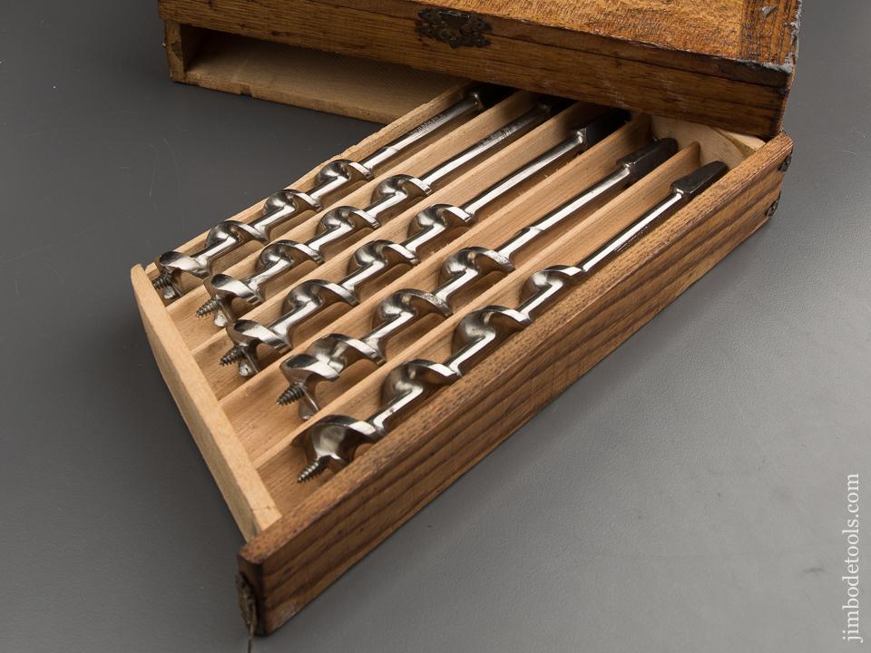 FINE and Complete Set of 13 IRWIN Auger Bits in Original Box - 88135