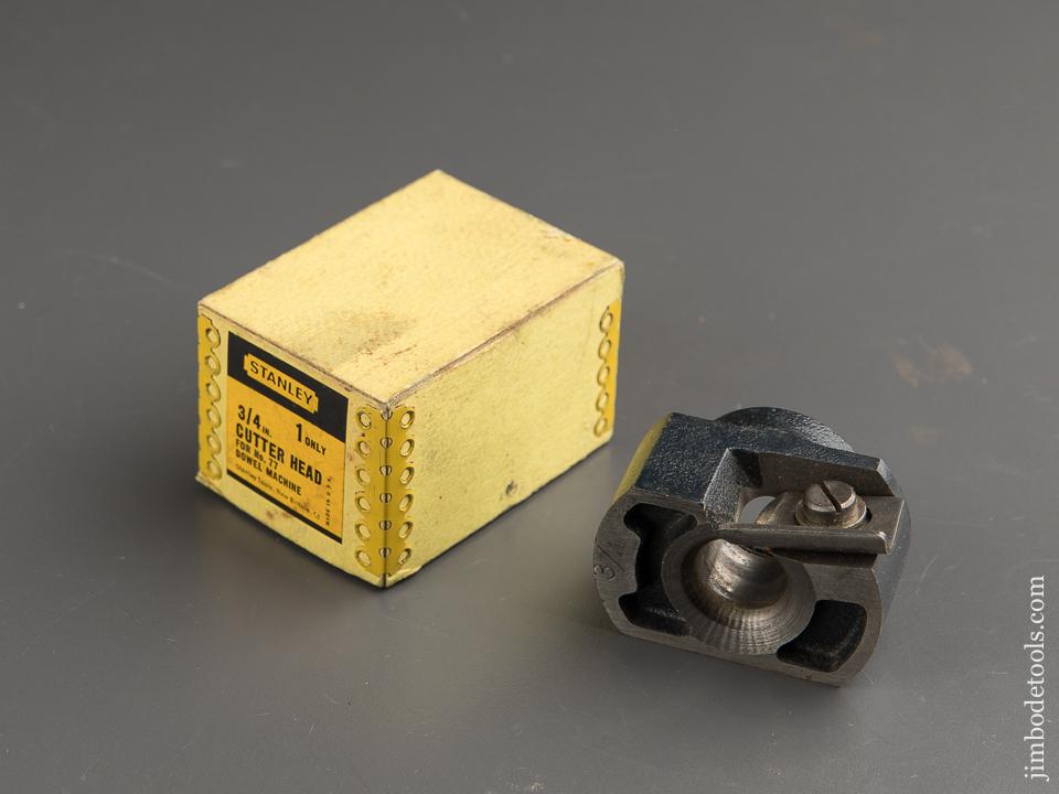 STANLEY 3/4 inch Cutter Head in Original Box - 88141