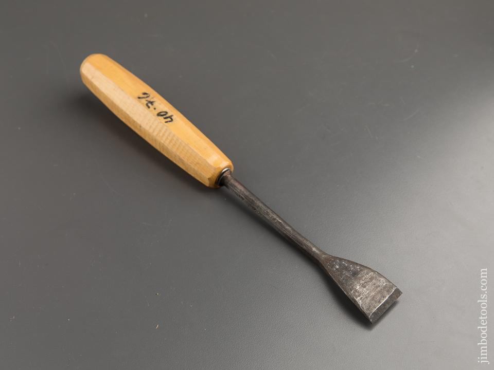 Monster! 1 3/16 inch Wide DASTRA (Germany) No. 24 1/2 Sweep Carving Sculpting Gouge - 88142