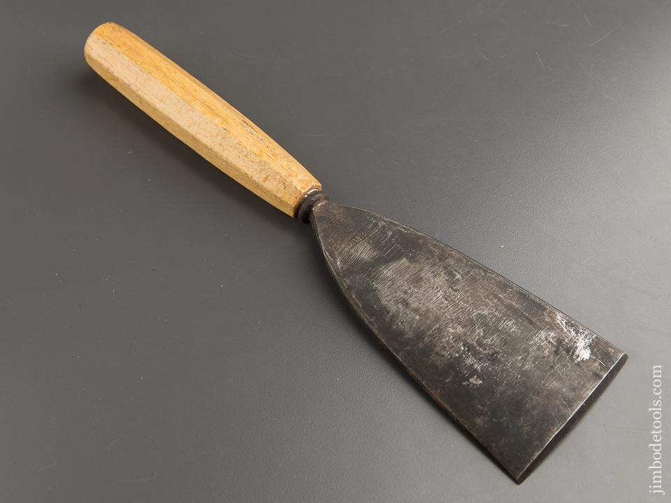 MONSTER Over 3 1/8 inches Wide! DASTRA (Germany) No. 4 Sweep Carving Sculpting Gouge with Decal - 88152