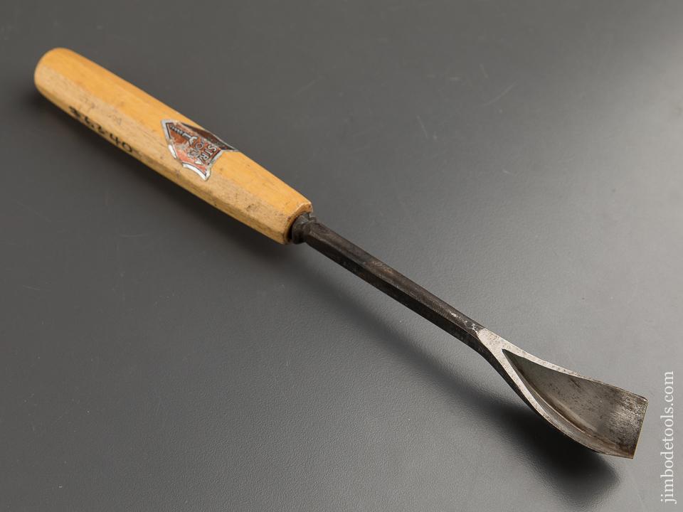 Monster! One inch wide DASTRA (Germany) No. 43 Sweep Carving Sculpting V Parting Gouge with Decal -88151