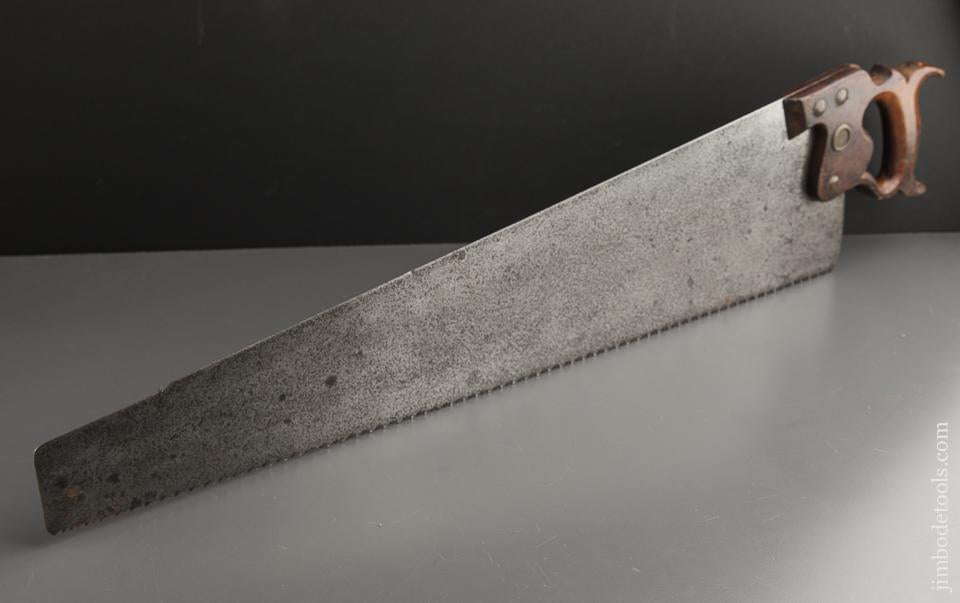 5 1/2 point 28 inch Rip DISSTON No. 8 Hand Saw with Nib - 88198