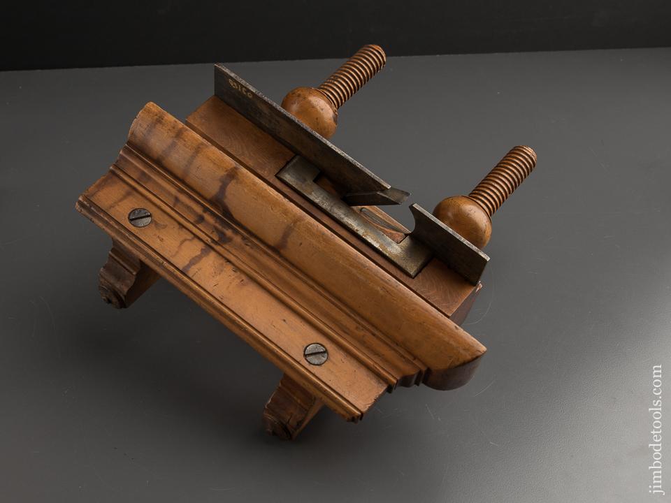Boxwood Plow Plane by J. WEBB PITTSFIELD MA circa 1837-49 GOOD+ - 88217
