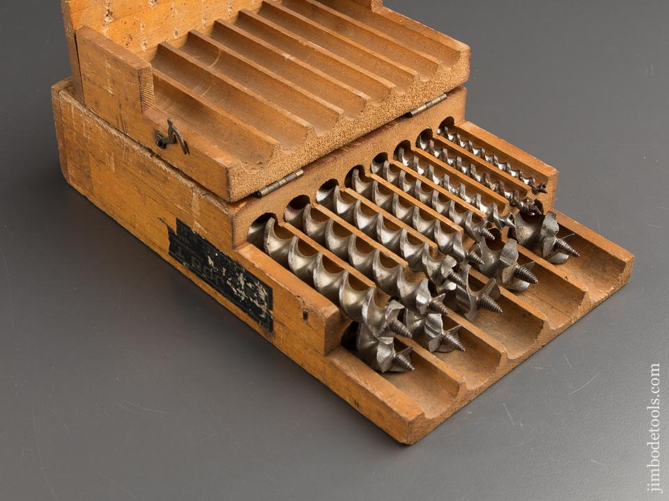 Complete Set of 13 RUSSELL JENNINGS Auger Bits in Original Box - 88218