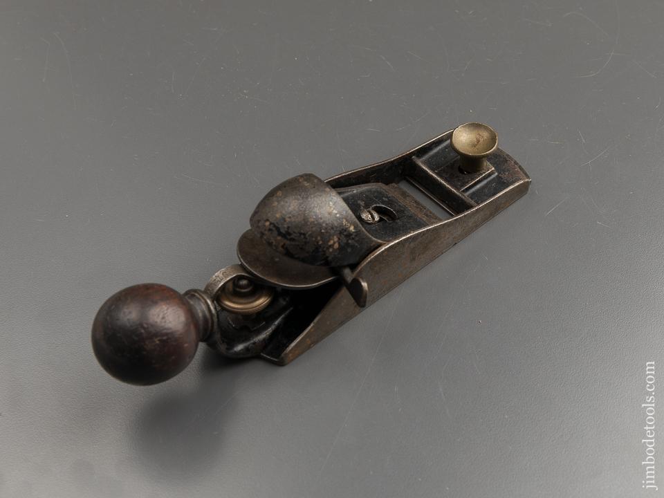 STANLEY No. 9 3/4 Tail Handled Block Plane circa 1890-1894 Type Nine - 88220