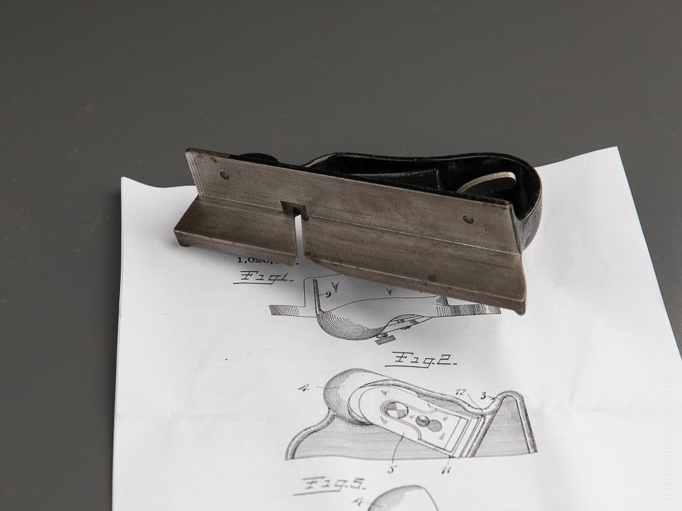 BODMER Patent May 14, 1912 STANLEY No. 95 Edge Trimming Block Point in Original Box - 88221