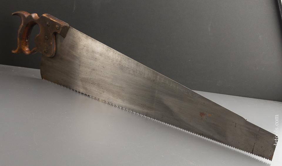 MONSTER 5 1/2 point 28 inch Rip DISSTON No. 7 Hand Saw - 88231K
