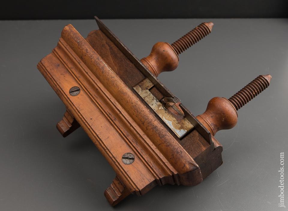SHIVERICK Brooklyn, NY Handled Screw Arm Plow Plane circa 1865-67 - 88241