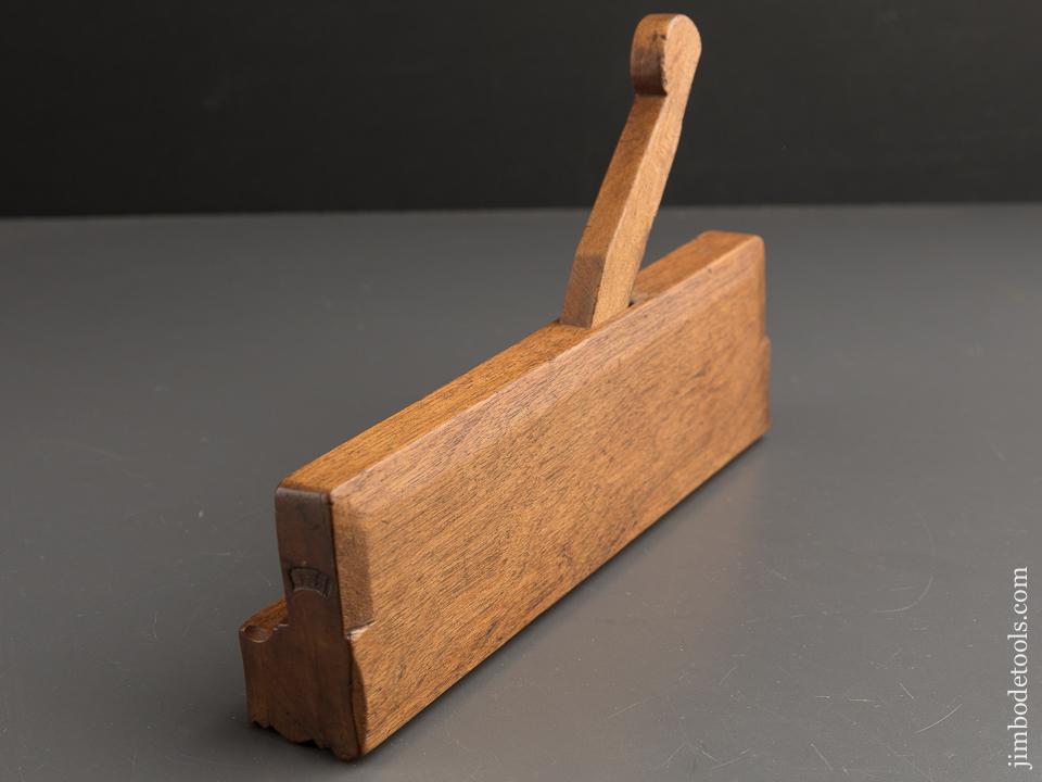 Magnificent 18th Century 10 inch Yellow Birch Crispy Super Complex Molding Plane - 88244