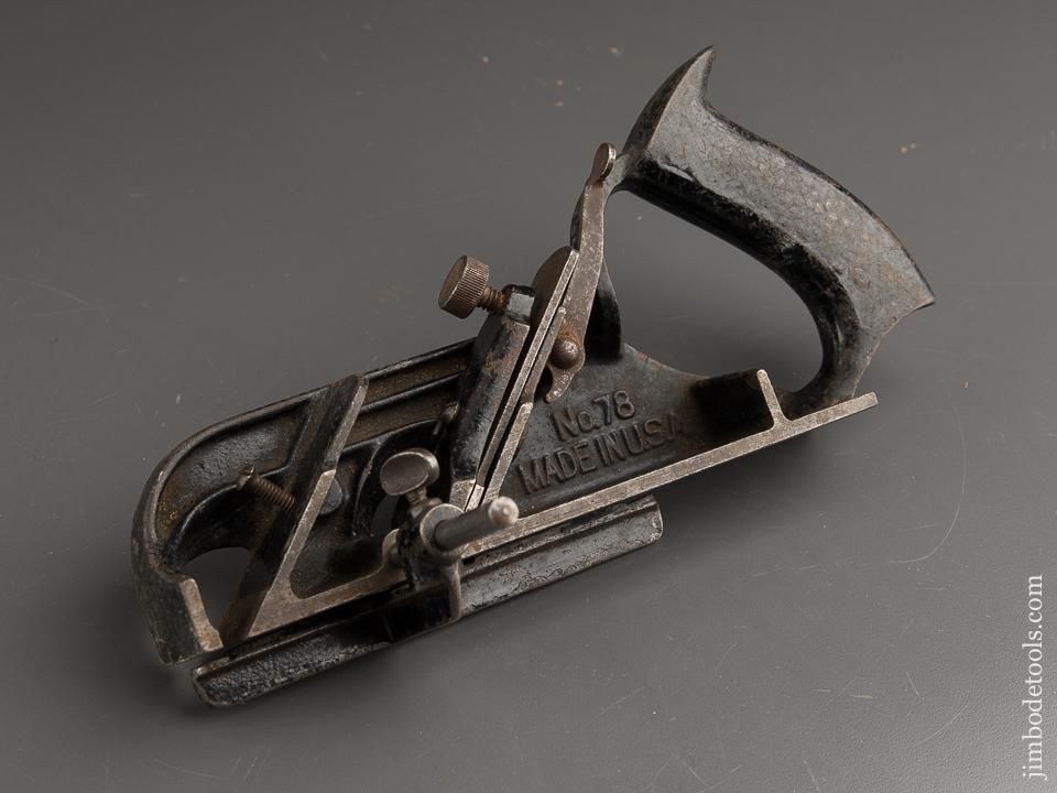 100% Complete! STANLEY No. 78 Duplex, Rabbet, and Filletster Plane - 88248