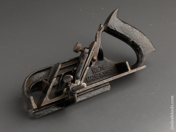 100% Complete! STANLEY No. 78 Duplex, Rabbet, and Filletster Plane - 88248