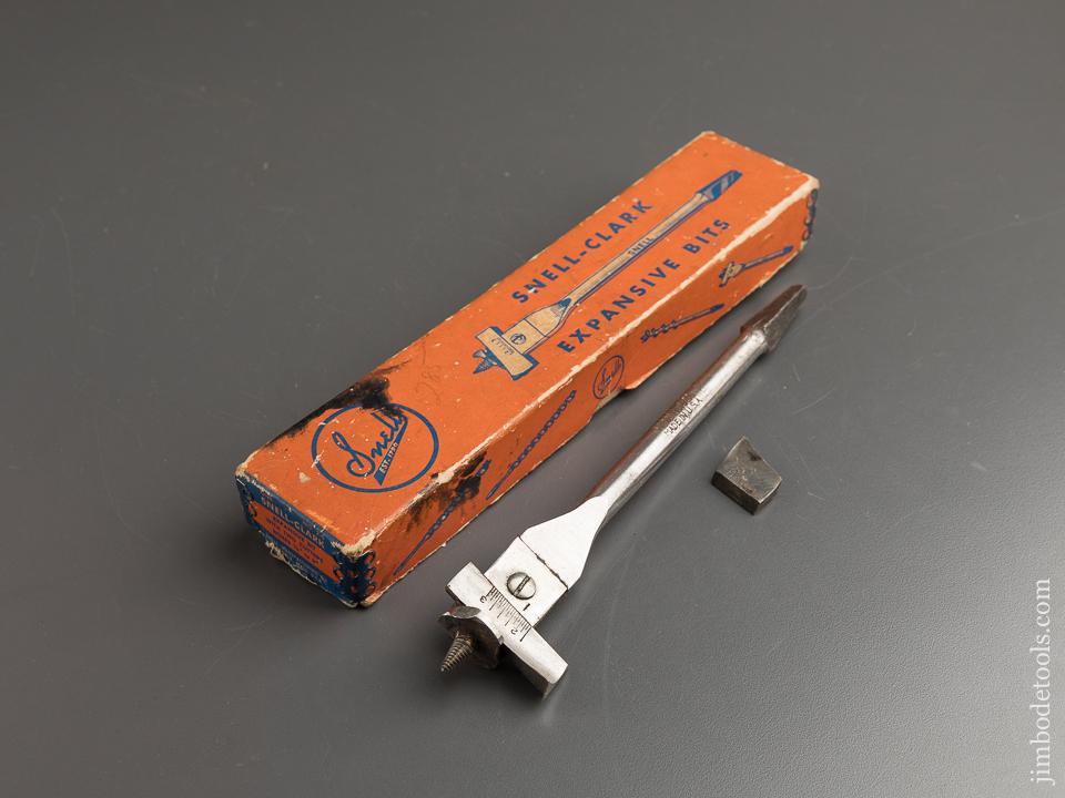 SNELL-CLARK No. 2-S Expansive Bit with Two Cutters in Original Box -88263
