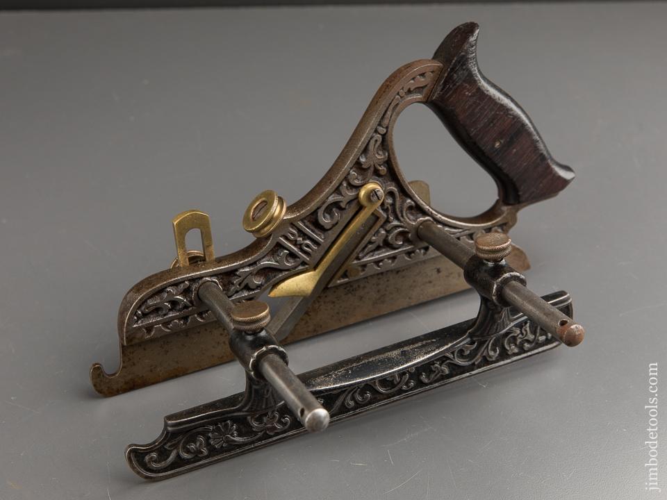 STANLEY MILLER'S PATENT No. 43 Plow Plane with One Cutter and Stop GOOD+ - 88269