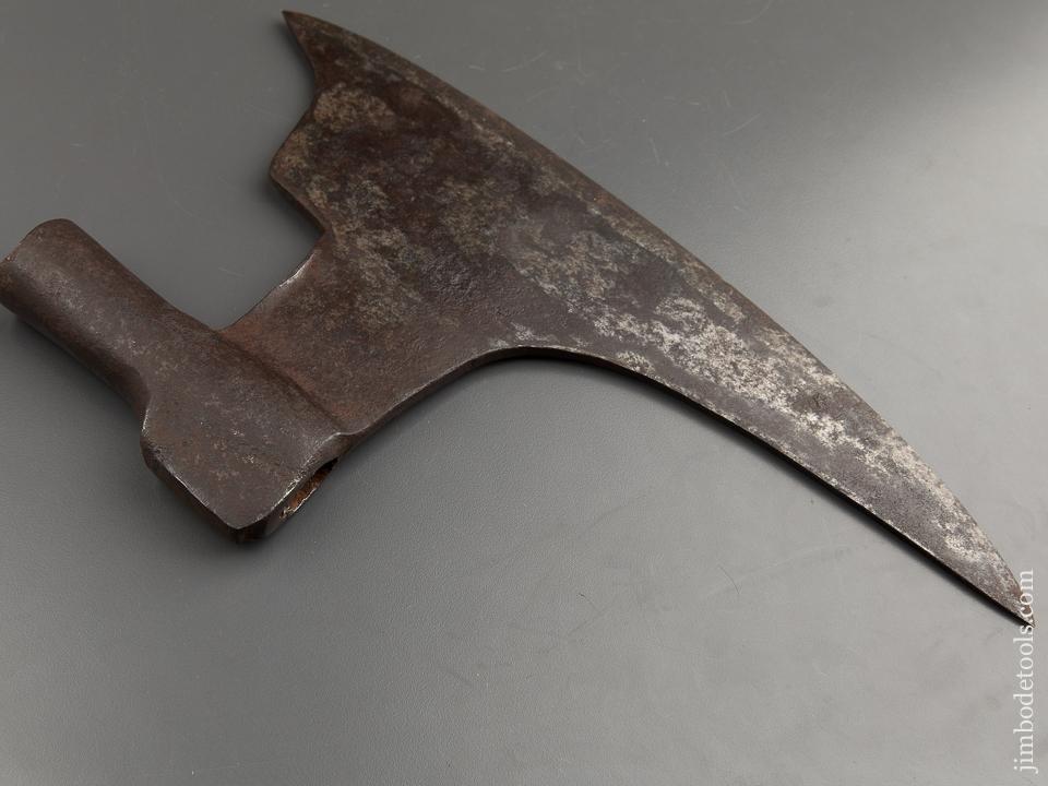 Very Early Decorated Double Bevel Austrian Goose Wing Axe - 88278U
