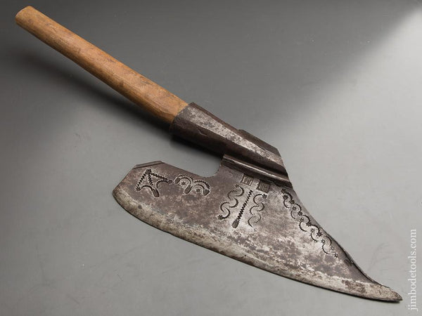 Exquisitely Decorated Austrian Goose Wing Axe - 88279U