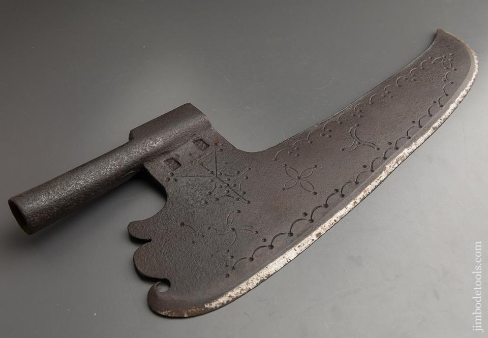 Shapely Decorated German Goose Wing Axe - 88283U