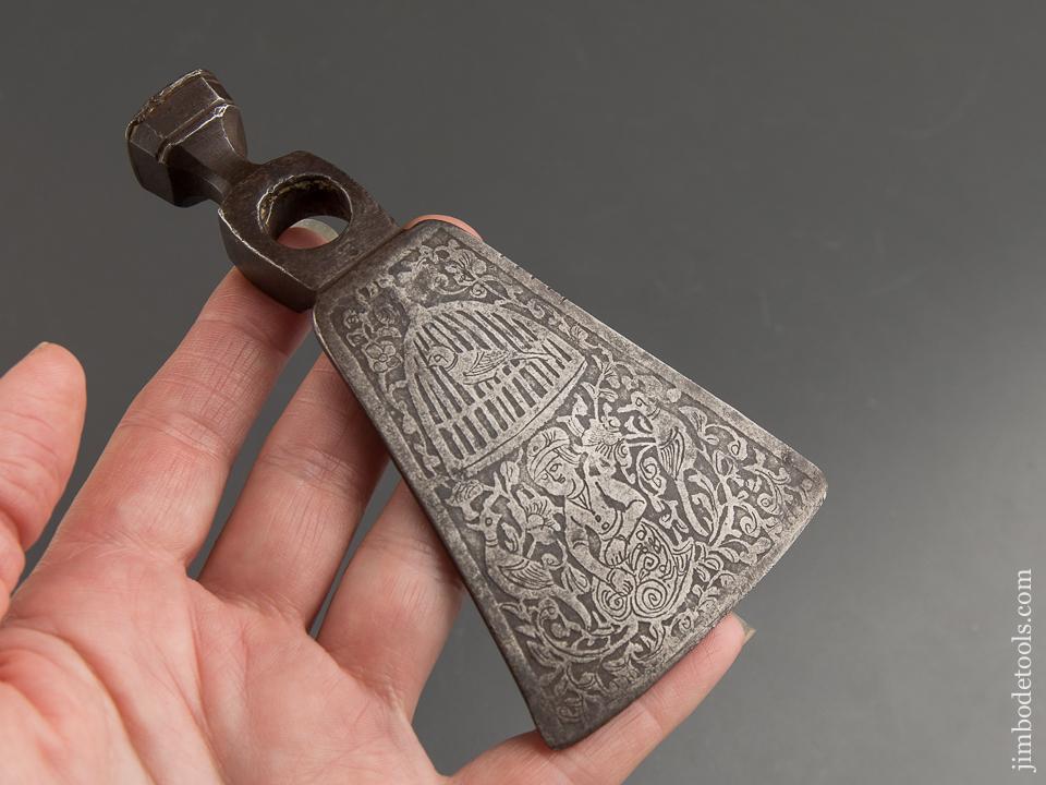 Profusely Decorated Hammer Adze Combo - 88291U