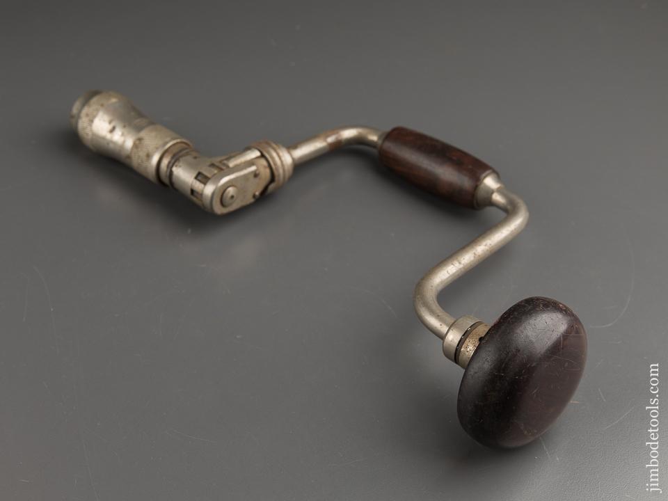 MILLERS FALLS No. 33 Bit Brace with Rosewood Fixtures - 88305