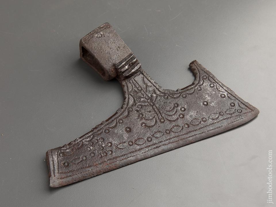 Completely Decorated Small Austrian Side Axe - 88307U