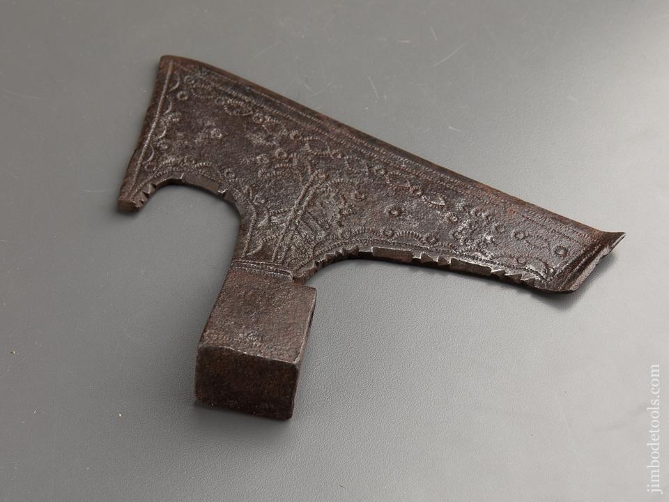 Completely Decorated Small Austrian Side Axe - 88307U