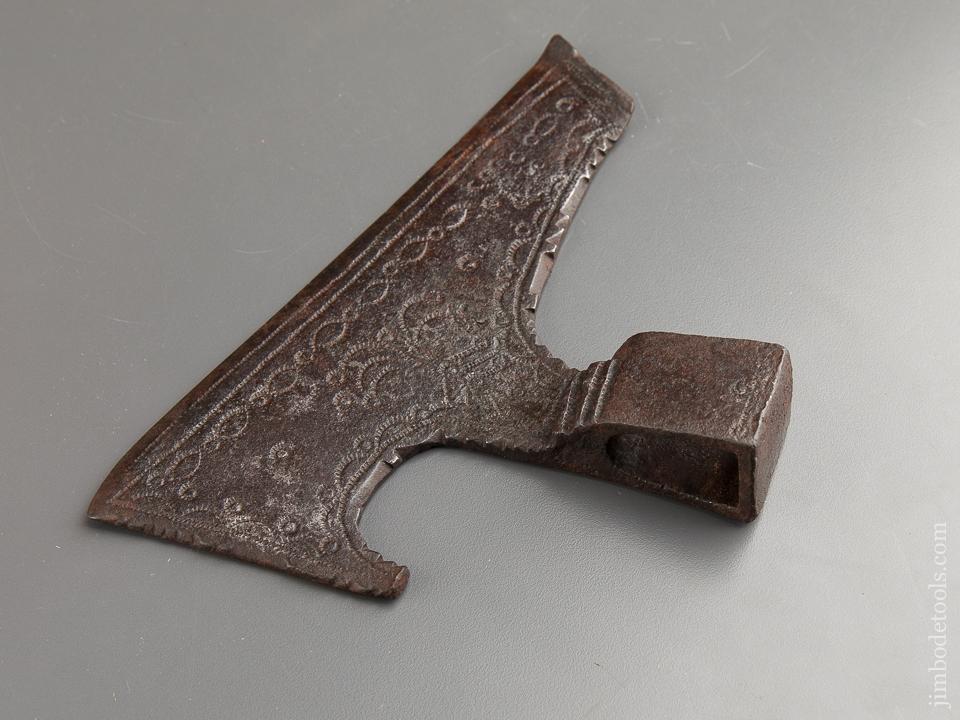 Completely Decorated Small Austrian Side Axe - 88307U