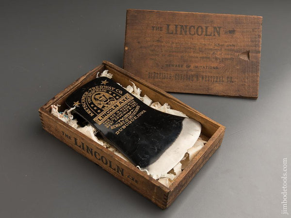 Amazing KRETSCHMER TREDWAY LINCOLN AXE Mint in Original Box - 88309U