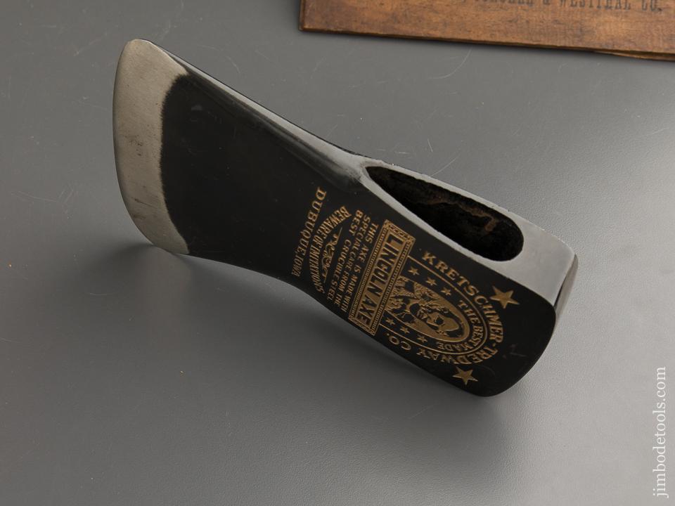 Amazing KRETSCHMER TREDWAY LINCOLN AXE Mint in Original Box - 88309U