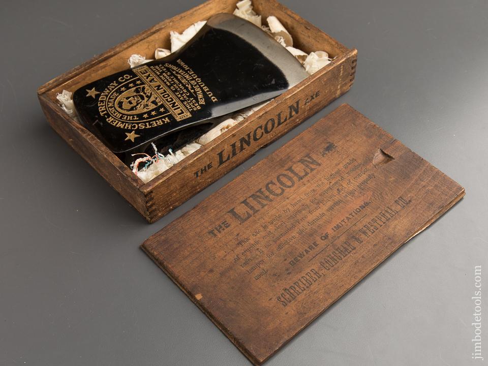 Amazing KRETSCHMER TREDWAY LINCOLN AXE Mint in Original Box - 88309U